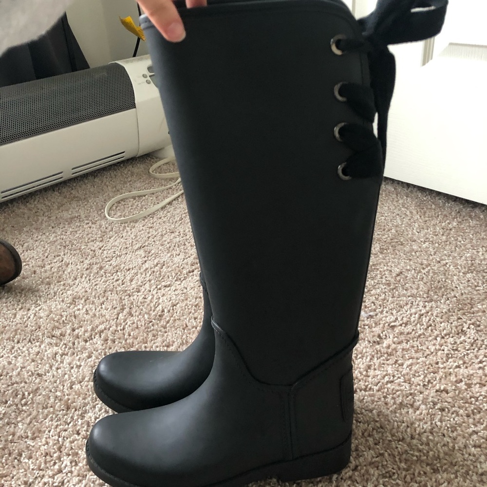 Coach Rainboots! Barely Worn!